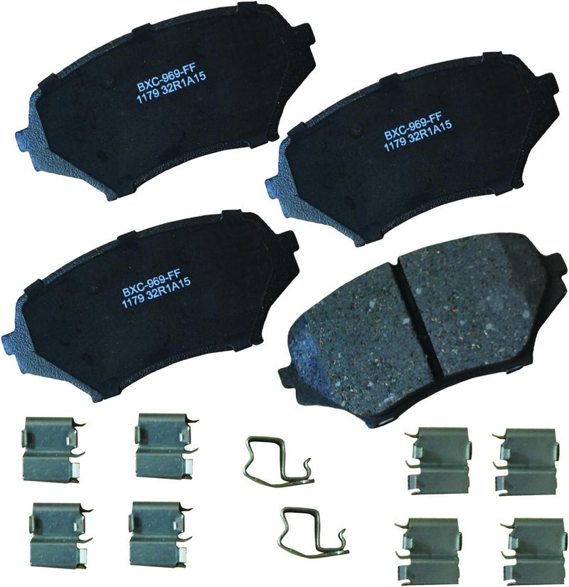 Bendix Premium SBC1179 Ceramic Front Brake Pads for Mazda MX-5 2014-2006, MX-5 Miata 2015-2006 - Image 1